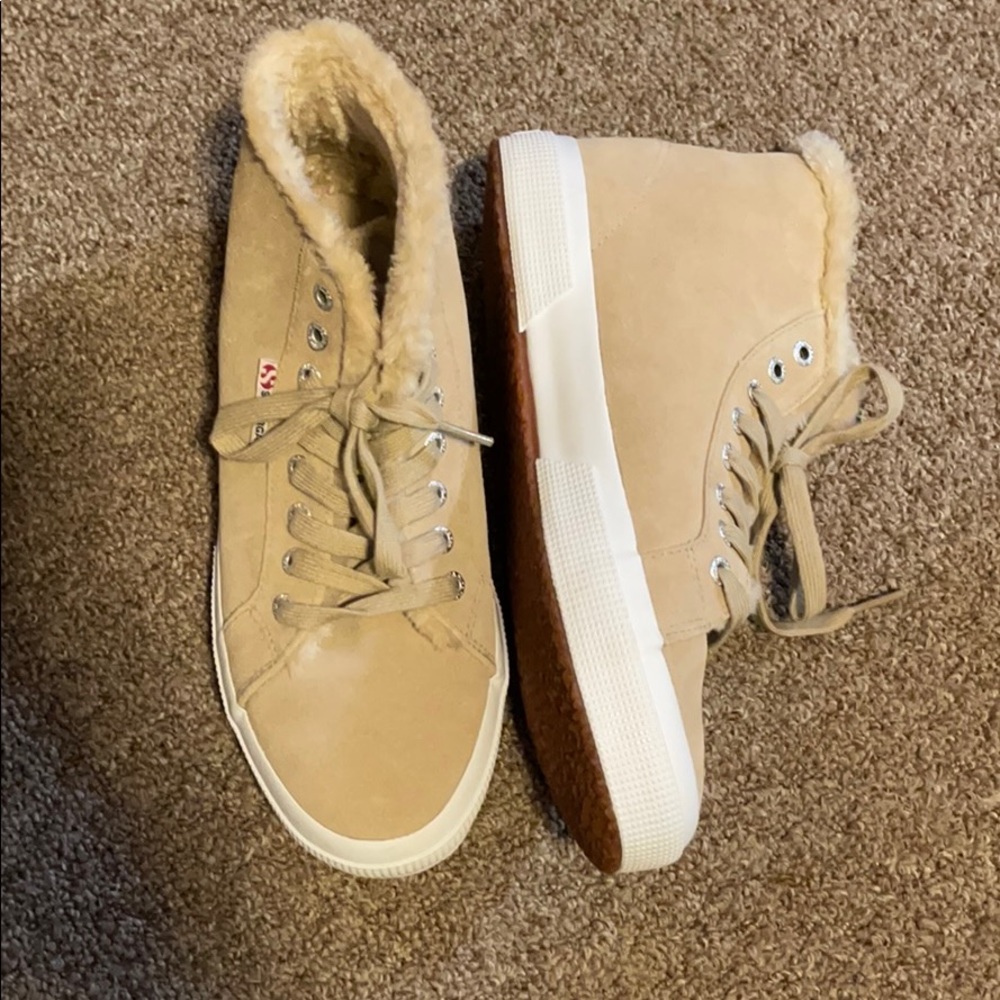 Superga high top sneakers